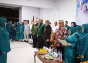 Ruwaida Mile Lantik TP PKK dan Dasawisma se-Kecamatan Kabila