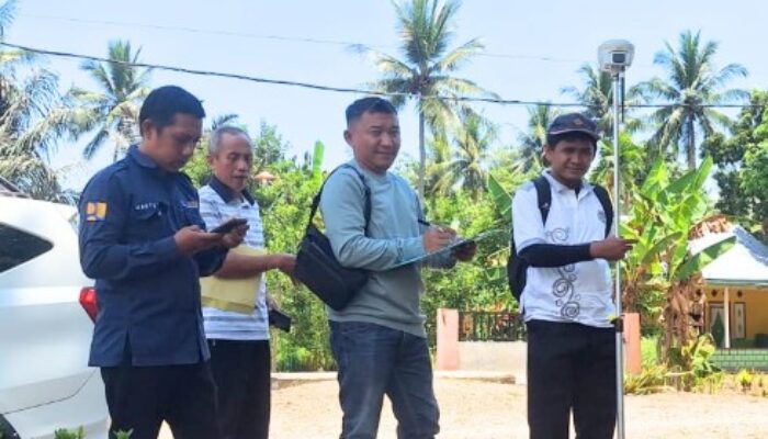 Kantor Pertanahan Kabupaten Gorontalo Laksanakan Pengukuran Aset Pemerintah