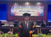 Sophian Rahmola Raih Gelar Doktor, Disertasi Pemutakhiran Daftar Pemilih