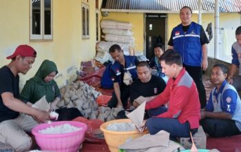 Penanganan Banjir Biau, Pemprov Gorontalo Bangun Dapur Umum