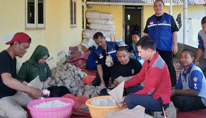 Penanganan Banjir Biau, Pemprov Gorontalo Bangun Dapur Umum