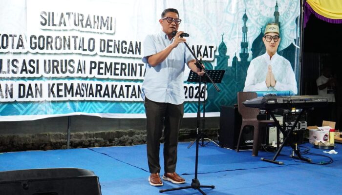 Wawali Indra Ajak Warga Sukseskan Program Pemerintah Kota Gorontalo