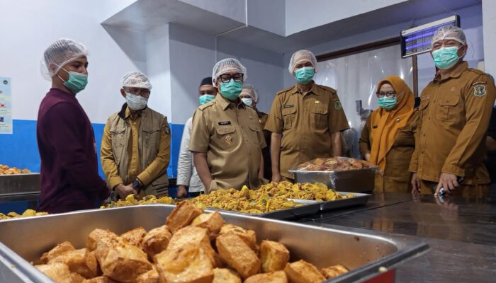 Wawali Indra Sidak 3 Dapur MBG di Kota Gorontalo