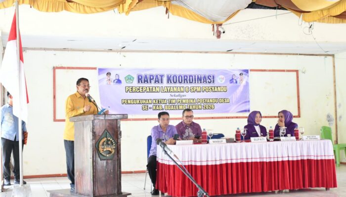 Bupati Rum Tegaskan Pelayanan Posyandu Harus Menjangkau Hingga Dusun