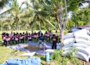 Didanai Amerika Serikat, KWT Iloponu Belajar Produksi Pupuk Organik