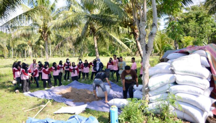 Didanai Amerika Serikat, KWT Iloponu Belajar Produksi Pupuk Organik