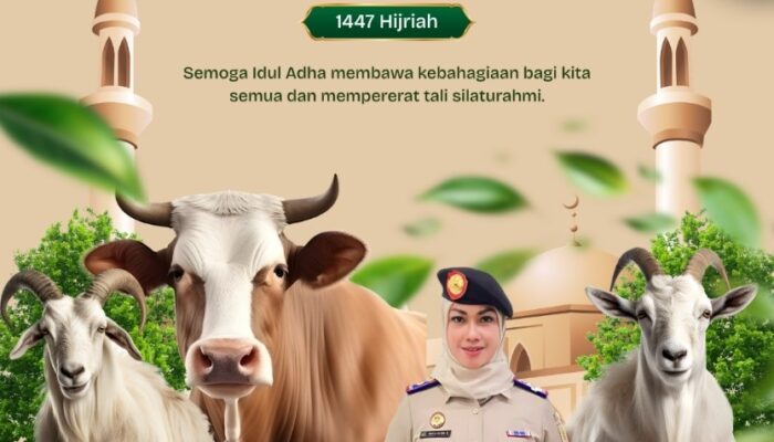 Kakantah Mega Harap Momentum Iduladha Membawa Berkah bagi Masyarakat