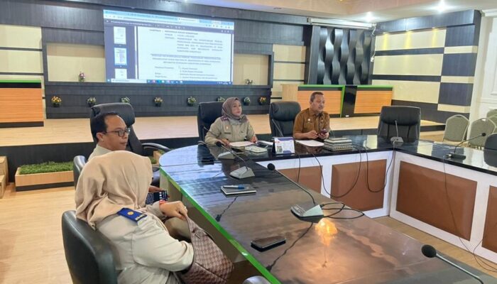 Kakantah Mega Ikuti Rapat Inventarisasi Tanah Eks HGU di Kantor Bupati Gorontalo