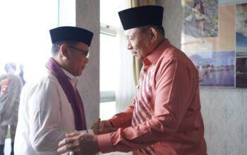 Gubernur Gusnar Sambut Hangat Kajati Gorontalo yang Baru