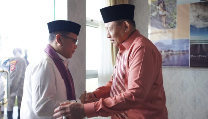 Gubernur Gusnar Sambut Hangat Kajati Gorontalo yang Baru