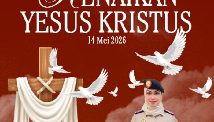 Kantor Pertanahan Kabupaten Gorontalo Ucapkan Selamat Memperingati Kenaikan Yesus Kristus 