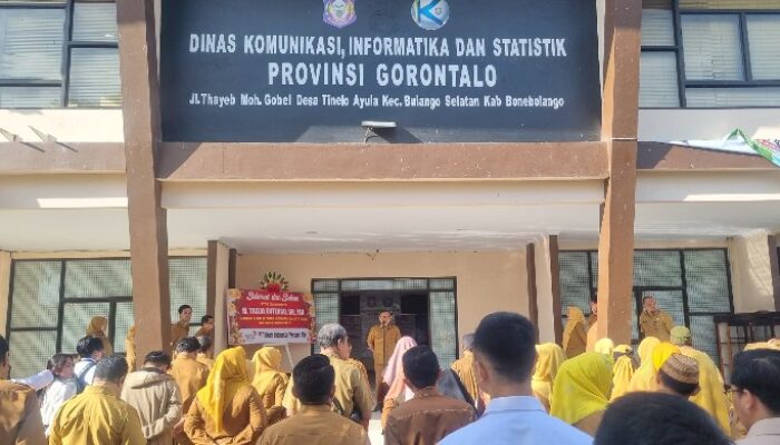 Kadis Kominfotik Gorontalo Tekankan Soliditas dan Disiplin Aparatur