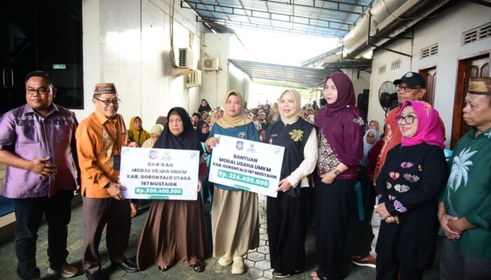Pemprov Gorontalo Bantu Modal Usaha bagi Ratusan Pelaku UMKM