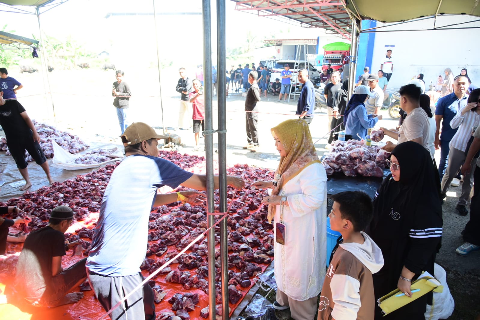 Pembagian Daging Kurban