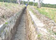 Penambang Lokal Paguat-Dengilo Bersihkan Sedimentasi di Drainase Tersier Tiga Desa