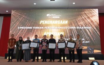 Pemprov Gorontalo Raih Penghargaan UCJ Jamsostek, Terbaik 1 se-Sulawesi dan Peringkat 5 Nasional