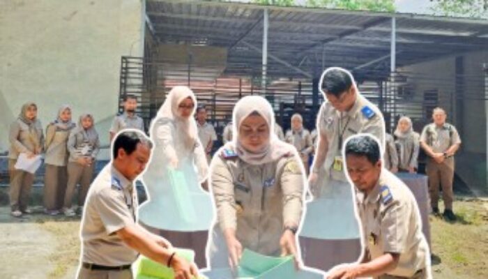 Kantor Pertanahan Kabupaten Gorontalo Musnahkan Blanko yang Rus