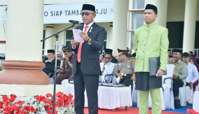 Pimpin Apel Hardiknas, Wabup Pohuwato Tegaskan Jalankan Pendidikan Penuh Kasih Sayang