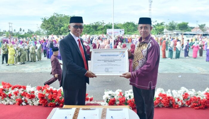 Disdikbud Pohuwato Sabet Penghargaan PMP dan SPM Tertinggi