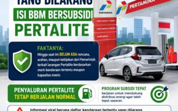 Tidak Benar, Mobil Tertentu Dibatasi Beli Pertalite Mulai 1 Juni