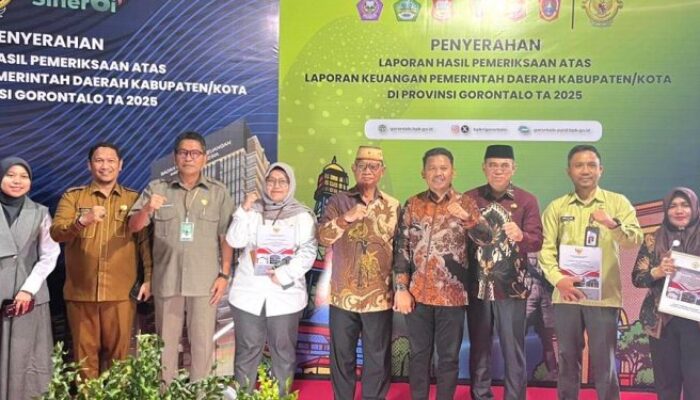 Pemkab Bone Bolango kembali Raih Predikat WTP dari BPK