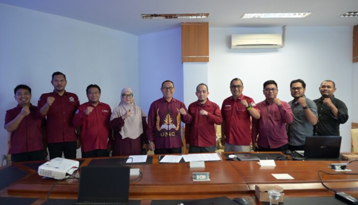 UNG Luncurkan Web Site Baru, Tingkatkan Kualitas Informasi Publik