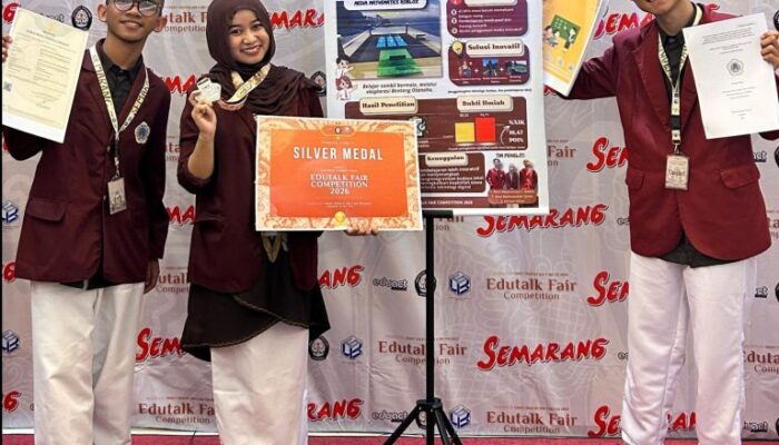 Mahasiswa UNG Sabet Medali Perak pada EduTalk Fair Competition 2026 di Semarang