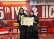 Mahasiswa UNG Raih Medali Perunggu di Ajang 5tj International Yout Summit Malaysia