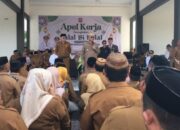 Bupati Ismet Tekankan Kedisipilan dan Semangan Pengabdian saat Apel Kerja