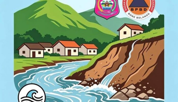 BPBD Bone Bolango Ingatkan Warga Waspada Bencana Hidrometeorologi