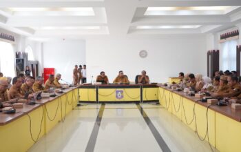 Gubernur Gorontalo Evaluasi Kesiapan LO Sambut PENAS Tani Nelayan XVII