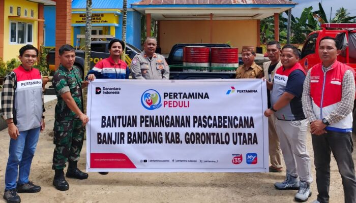 Pertamina Salurkan Bantuan BBM Dukung Penanganan Pascabencana di Gorontalo Utara
