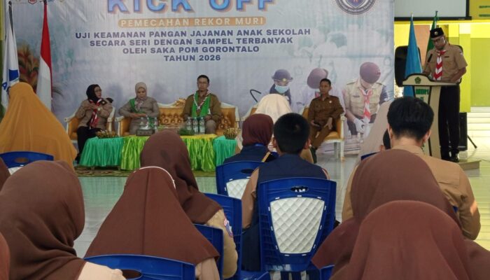 Pecahkan Rekor Muri, BPOM dan SAKA POM Terget 100 Sekolah Uji Keamanan Jajanan Siswa di Gorontalo