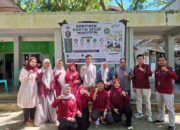 Mahasiswa Pascasarjana Prodi Kesmas Konsentrasi Kesehatan Lingkungan UNG Launching Sanitasi Kantin Kampus Sehat