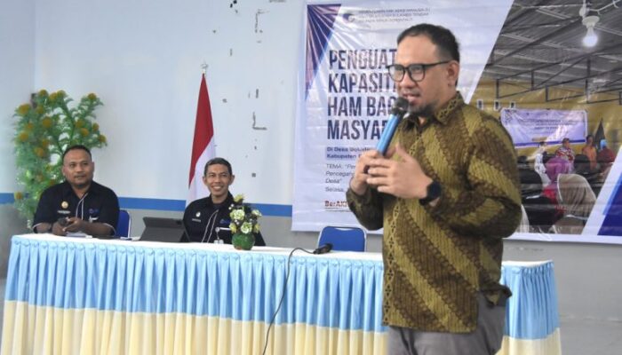 Kadis PMD Bone Bolango jadi Pemateri dalam Penguatan Kapasitas HAM