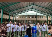Mahasiswa Profesi Dokter UNG Edukasi Siswa terkait Pertolongan Pertama saat Terjadi Gempa