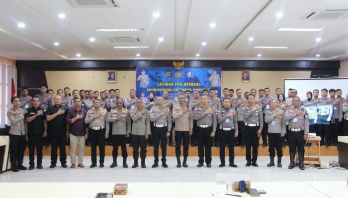 Polda Gorontalo Gelar Latihan Pra Operasi Patuh Otanaha 2026
