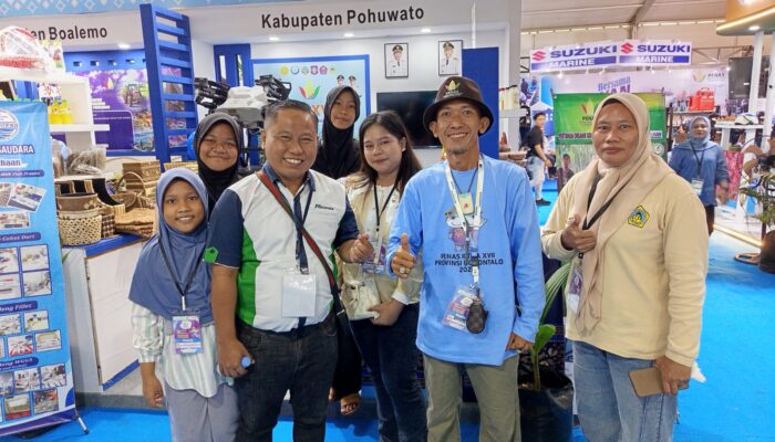 Stand Pohuwato Pamerkan Hasil Pertanian Organik, Investor Tertarik Bekerjasama