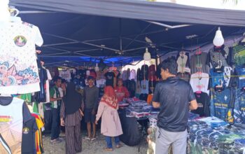 Berkah Pedagang Pakaian, Meraup Cuan di PENAS XVII Gorontalo