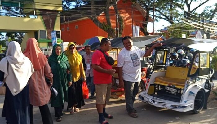 PENAS ke-XVII Gorontalo, Seorang Pengemudi Bentor bisa dapat Ratusan Orderan Setiap Harinya 