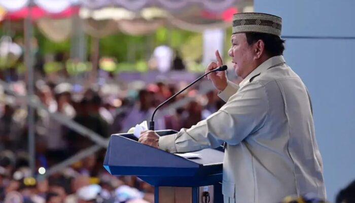 Prabowo Singgung Pendemo Bayaran, Sebut Tahu Dalangnya