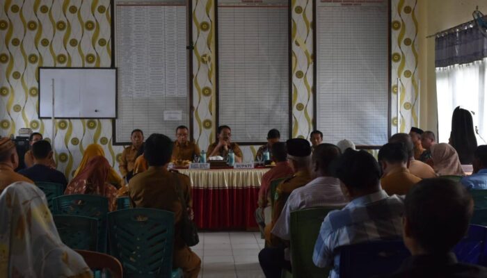 Rapat Pembebasan Lahan SNT Digelar, Bupati Rum Minta Dukungan Masyarakat