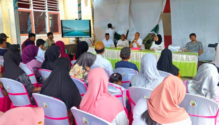 Wabup Boalemo Buka FGD Pengolahan Aset Lahan Pertanian Berkelanjutan di Desa Balate Jaya