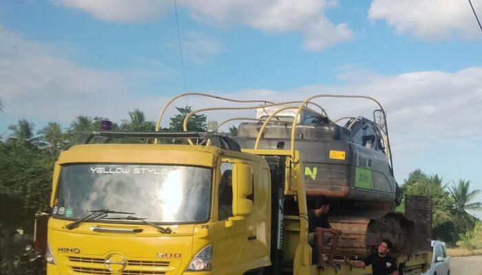 Barisan Muda Wonosari Pertanyakan Izin Pinjam Pakai Barang Bukti Excavator di PN Tilamuta