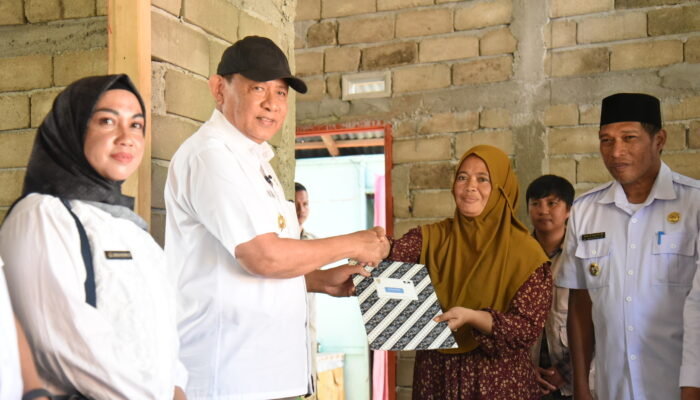Gubernur Gusnar bersama Kantah Kabupaten Gorontalo Tinjau Progres Program 3 Juta Rumah