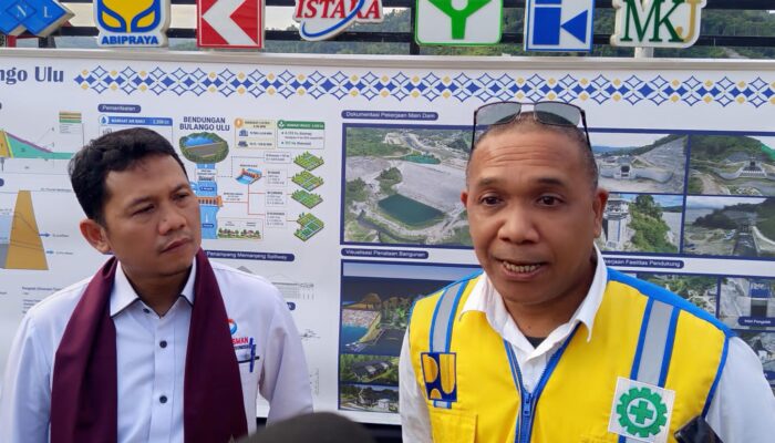 Progres PSN Bendungan Bulango Ulu 95%, Ditargetkan Rampung Akhir 2026