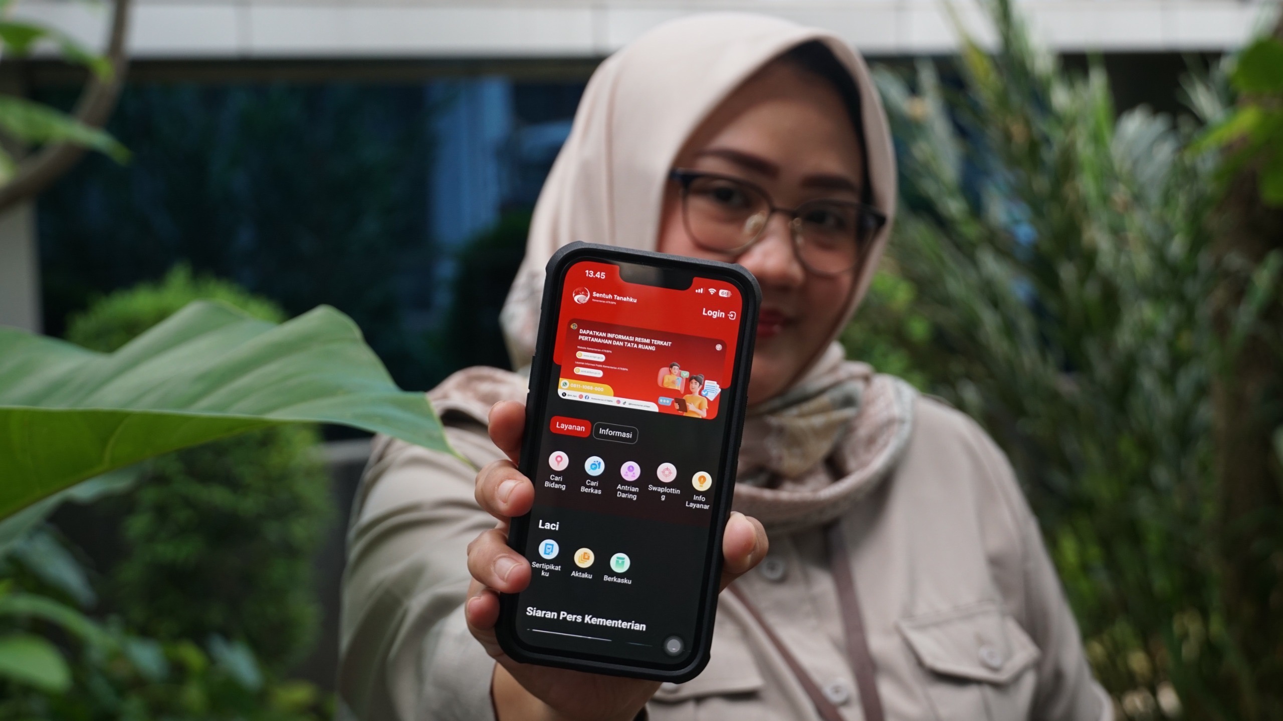 Booking Antrean di Sentuh Tanahku