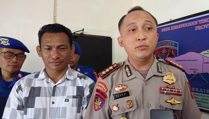 Cuaca Buruk, Dirpolairud Polda Gorontalo Imbau Nelayan Tak Melaut