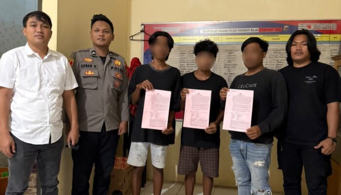 Polres Pohuwato Tangkap 3 Orang di PETI Teratai Ditetapkan Tersangka