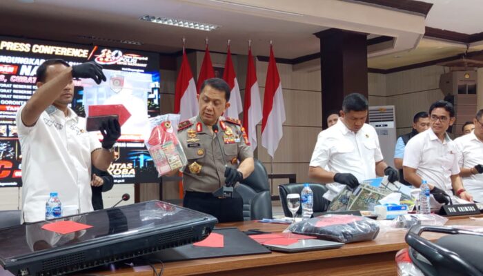 Periode Januari-Juni 2026, Polda Gorontalo Amankan 685 Gram Sabu dan Ribuan Botol Miras